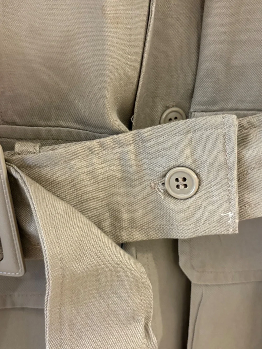 Vintage 1950s USAF US Air Force Khaki Safari Field Jacket